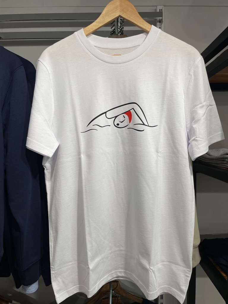 T-shirt Le Nageur (S, Blanc)
