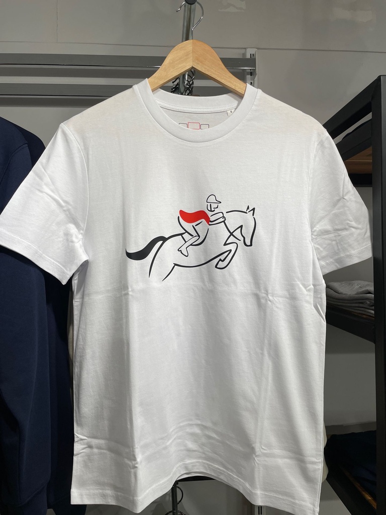 T-shirt Le Cavalier (S, Blanc)