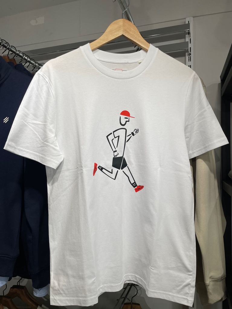 T-shirt Le Runner (S, Blanc)